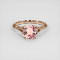2.56 Ct. Pink Spinel Ring, 14K Rose Gold 1