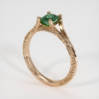 0.63 Ct. Gemstone Ring, 14K Rose Gold 2