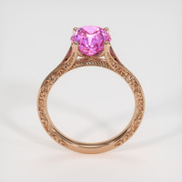 2.12 Ct. Sapphire Ring, 14K Rose Gold 3