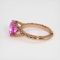 2.12 Ct. Sapphire Ring, 14K Rose Gold 4