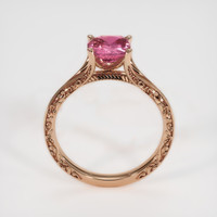 1.20 Ct. Sapphire Ring, 14K Rose Gold 3