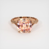 5.19 Ct. Sapphire Ring, 14K Rose Gold 1