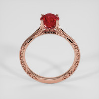 1.56 Ct. Ruby Ring, 14K Rose Gold 3