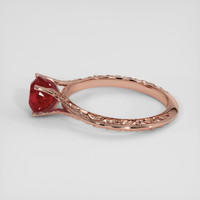 1.56 Ct. Ruby Ring, 14K Rose Gold 4