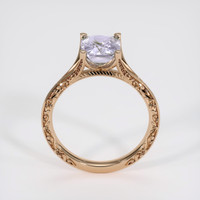 2.34 Ct. Purple Sapphire Ring, 14K Rose Gold 3