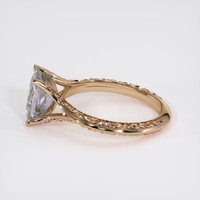 2.34 Ct. Purple Sapphire Ring, 14K Rose Gold 4
