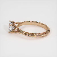 1.19 Ct. Sapphire Ring, 14K Rose Gold 4