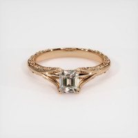 0.73 Ct. Sapphire Ring, 14K Rose Gold 1
