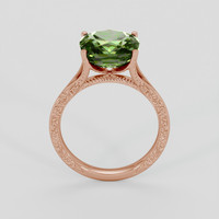 5.29 Ct. Alexandrite Ring, 18K Rose Gold 3