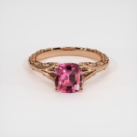 1.20 Ct. Sapphire Ring, 18K Rose Gold 1