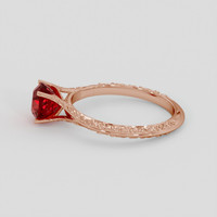 1.56 Ct. Ruby Ring, 18K Rose Gold 4