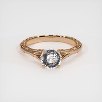 1.19 Ct. Sapphire Ring, 18K Rose Gold 1