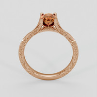 1.22 Ct. Bi Color / Parti Sapphire Ring, 18K Rose Gold 3