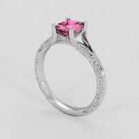 1.45 Ct. Pink Spinel Ring, Silver 2
