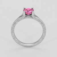 1.45 Ct. Pink Spinel Ring, Silver 3