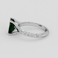 1.49 Ct. Tsavorite Garnet Ring, Silver 4