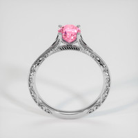 1.30 Ct. Padparadscha Sapphire Ring, 10K White Gold 3