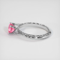 1.30 Ct. Padparadscha Sapphire Ring, 10K White Gold 4