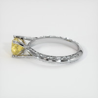 0.92 Ct. Sapphire Ring, 14K White Gold 4
