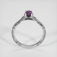 0.70 Ct. Bi Color Sapphire Ring, 14K White Gold 3
