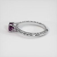 0.70 Ct. Bi Color Sapphire Ring, 14K White Gold 4