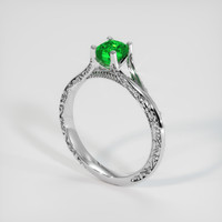 1.02 Ct. Gemstone Ring, 14K White Gold 2