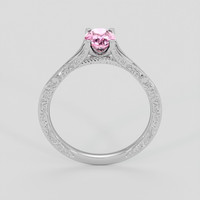 1.14 Ct. Pink Spinel Ring, 14K White Gold 3