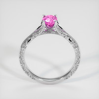 1.10 Ct. Sapphire Ring, 14K White Gold 3