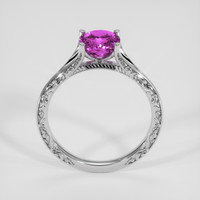 1.59 Ct. Purple Sapphire Ring, 14K White Gold 3