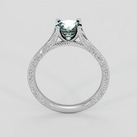 1.33 Ct. Bi Color Sapphire Ring, 14K White Gold 3