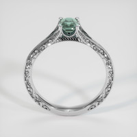 0.81 Ct. Bi Color Sapphire Ring, 14K White Gold 3