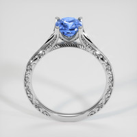 1.68 Ct. Blue Sapphire Ring, 14K White Gold 3