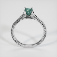 1.10 Ct. Bi Color Sapphire Ring, 14K White Gold 3