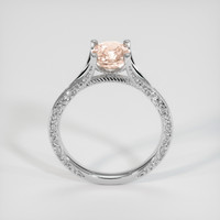 1.60 Ct. Padparadscha Sapphire Ring, 14K White Gold 3