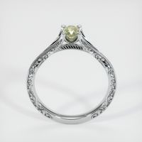 0.60 Ct. Sapphire Ring, 14K White Gold 3