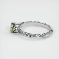 0.60 Ct. Sapphire Ring, 14K White Gold 4