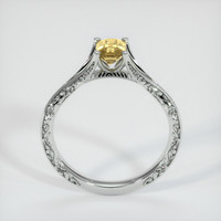 0.90 Ct. Sapphire Ring, 14K White Gold 3
