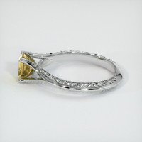 0.90 Ct. Sapphire Ring, 14K White Gold 4