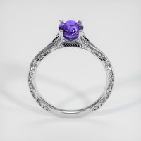 2.08 Ct. Sapphire Ring, 14K White Gold 3