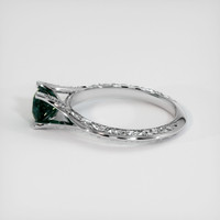 0.94 Ct. Sapphire Ring, 14K White Gold 4