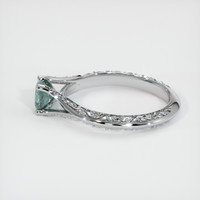 0.63 Ct. Sapphire Ring, 14K White Gold 4