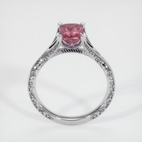 1.32 Ct. Pinkish Purple Sapphire Ring, 14K White Gold 3