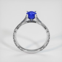 0.66 Ct. Sapphire Ring, 18K White Gold 3