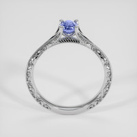 0.52 Ct. Bi Color Sapphire Ring, 18K White Gold 3