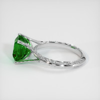 2.71 Ct. Emerald Ring, 18K White Gold 4