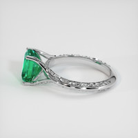 1.89 Ct. Emerald Ring, 18K White Gold 4