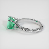 1.79 Ct. Emerald Ring, 18K White Gold 4