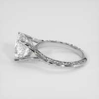 3.62 Ct. White Jeremejevite Ring, 18K White Gold 4
