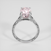 4.41 Ct. Pink Sapphire Ring, 18K White Gold 3