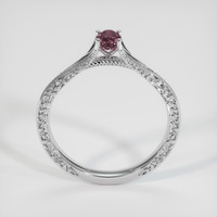 0.31 Ct. Sapphire Ring, 18K White Gold 3